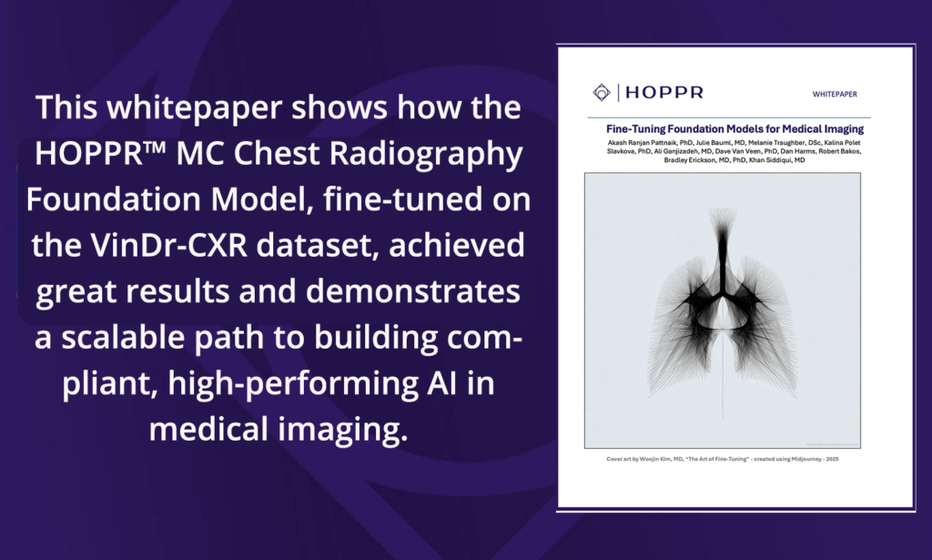 Fine Tuning Foundation Models for Medical Imaging Whitepaper